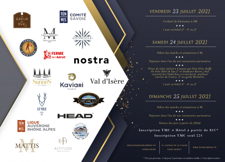 Tennis trip - Val d'Isère Prestige Tournament - July, 23 & 24, 2022