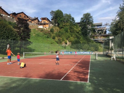 Curso de tenis infantil...