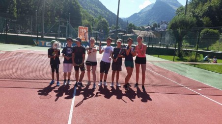 Teens tennis courses (11-17 y/o) - 3hr/day - Morzine