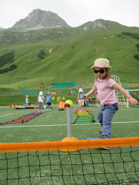Mini tennis course (4-5 y/o) - Val d'Isère