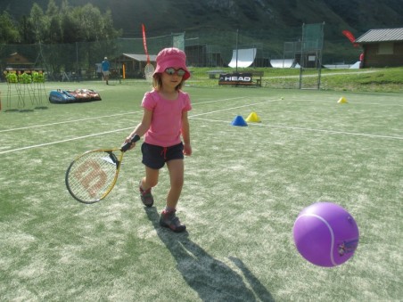 Mini tennis course (4-5 y/o) - Val d'Isère