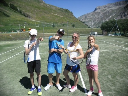 Stage Tennis Ados  (11-17 ans) - 3h/jr - Val d'Isère