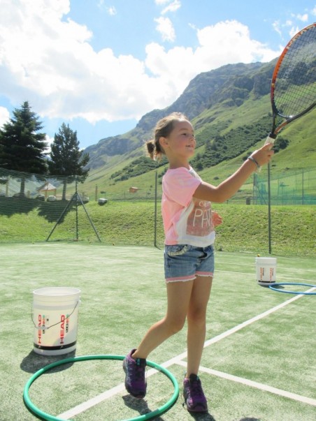 Children Tennis Training (6-11 y/o) - 1hr30/day - Val d'Isère