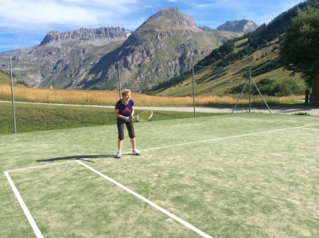Curso de tenis para adultos - 3h/día - Val d'Isère